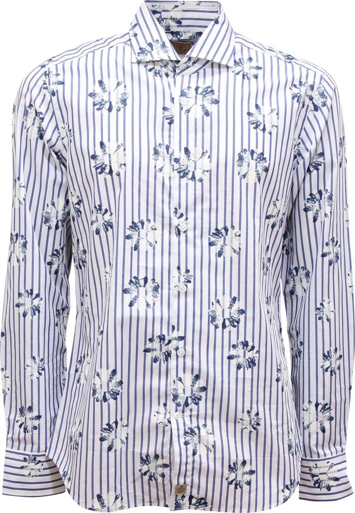 L3537 Camicia Uomo Sonrisa Silvery Man Shirt