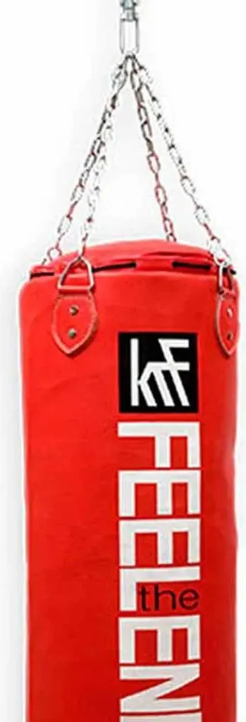 Sac de Boxe à Remplir 100x35 cm Krf Feel The Enemy pour Arts Martiaux - 4