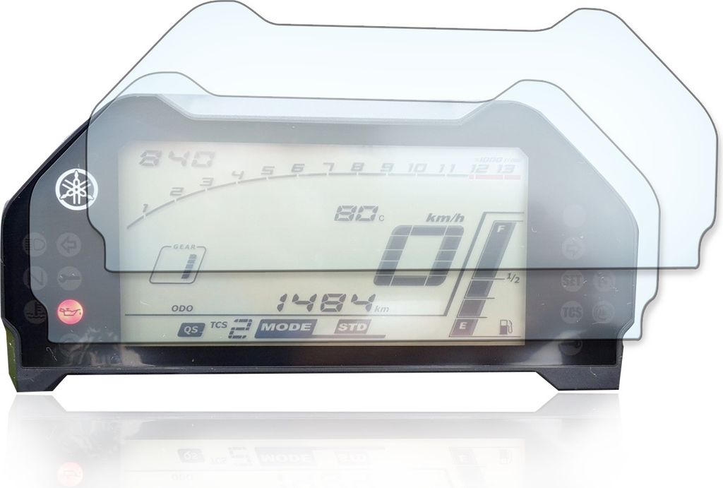 Yamaha MT-10 / FZ-10 Tachoschutzfolie Displayschutzfolie 9H Produktbild 