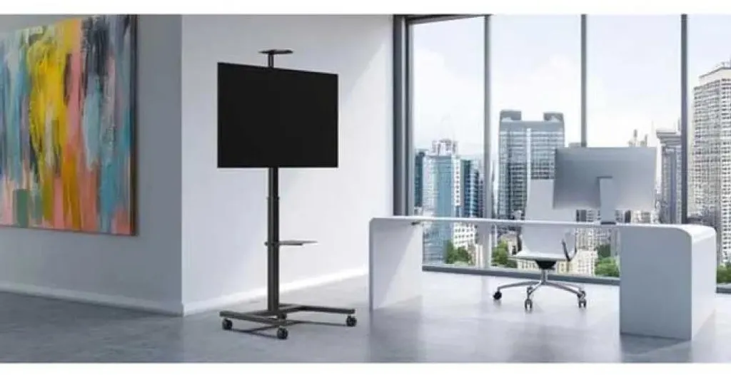 Chariot Écran Vogel's T1031 : Solution Mobile pour Visioconférence - 5