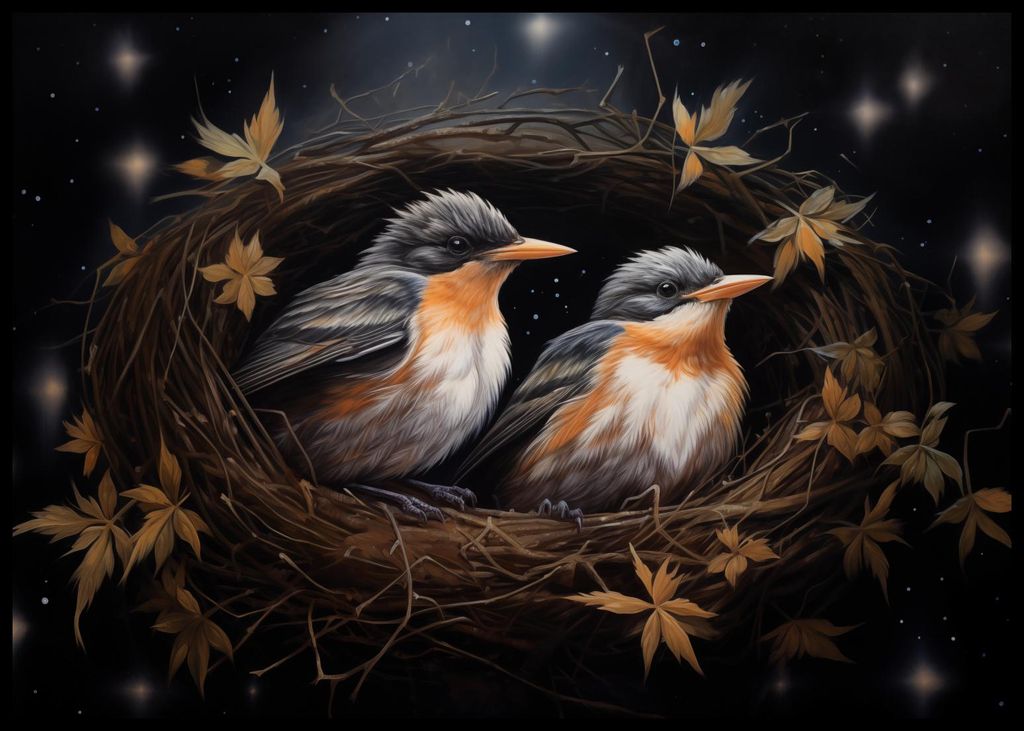 Plakat 84,1x59,4cm Sternenumarmung