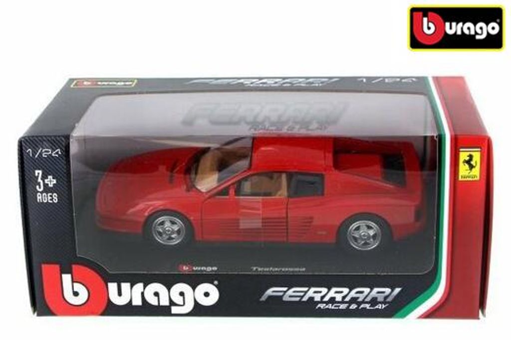 Bburago Asst 1:24 Ferrari Cars 12ks Mix Obrázok produktu 