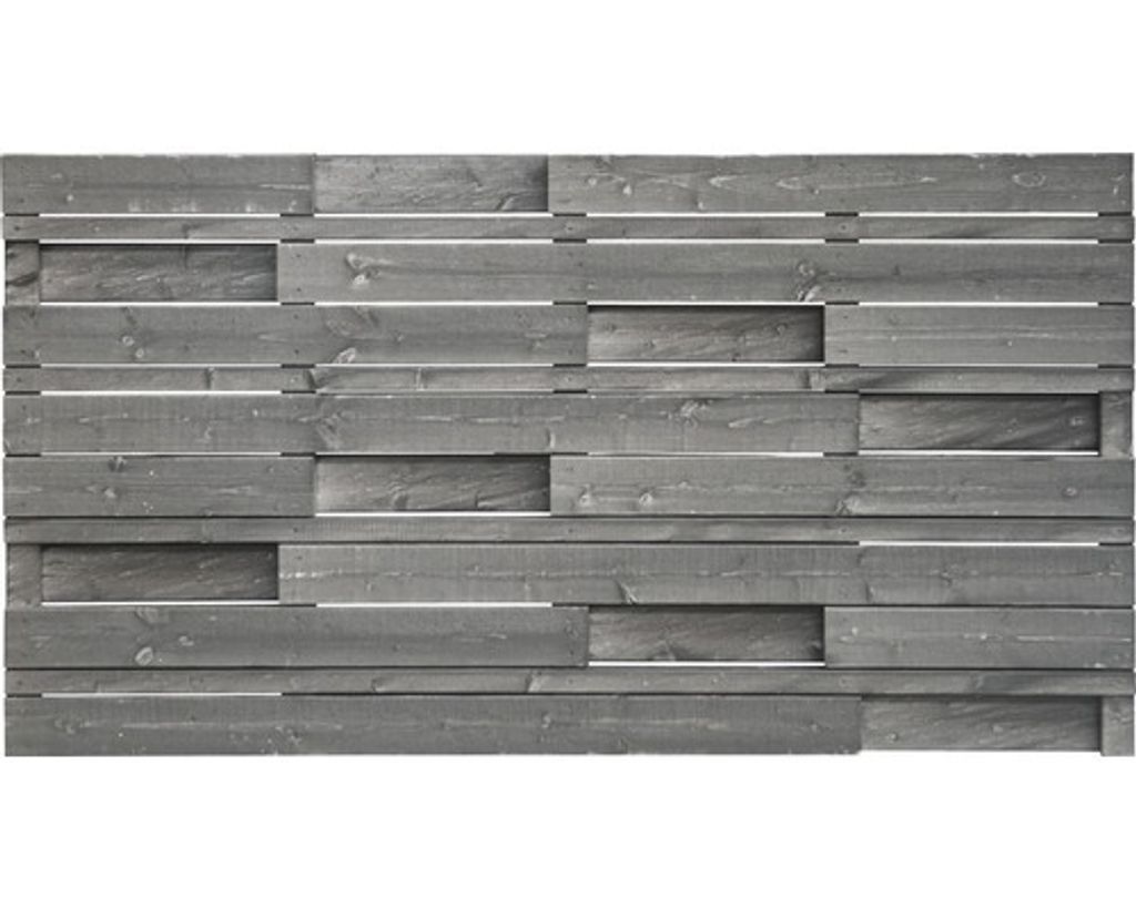 Vorgartenzaun Konsta Vintage Design 180 x 90 cm grau