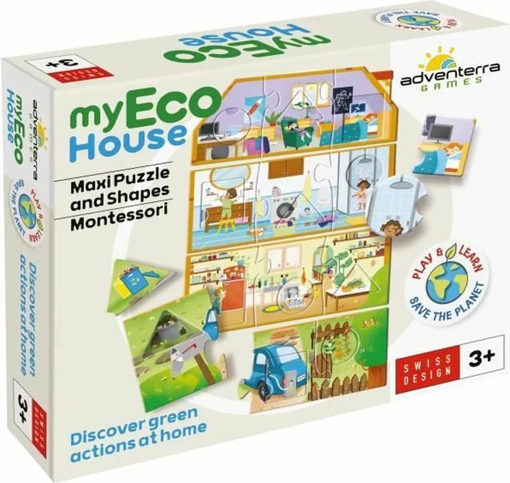 Puzzle Adventerra Montessori pour Stimuler la Concentration Enfant