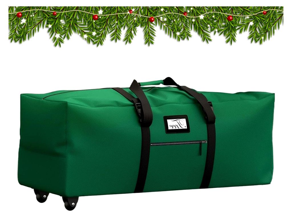 Tragetasche für Weihnachtsbaum mit Reißverschluss, Aufbewahrungstasche für künstliche Weihnachtsbäume, Girlanden, Reisen, Outdoor, Küche, Sch...