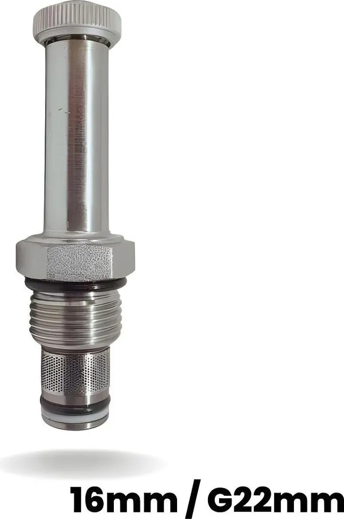 Valve de descente hydraulique compatible bobine 16mm et raccord G22mm