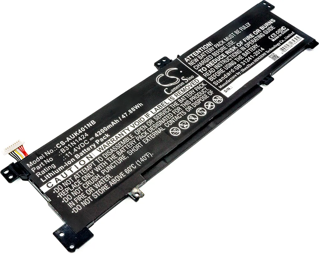 Réparer Batterie Asus K401LB défaillante - Kit de remplacement TECHTEK
