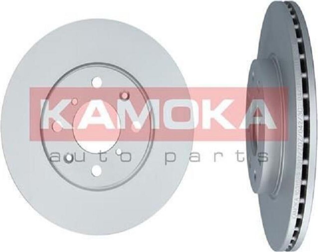 2x KAMOKA Bremsscheibe 1031059 vorne für OPEL AGILA (B) Produktbild 