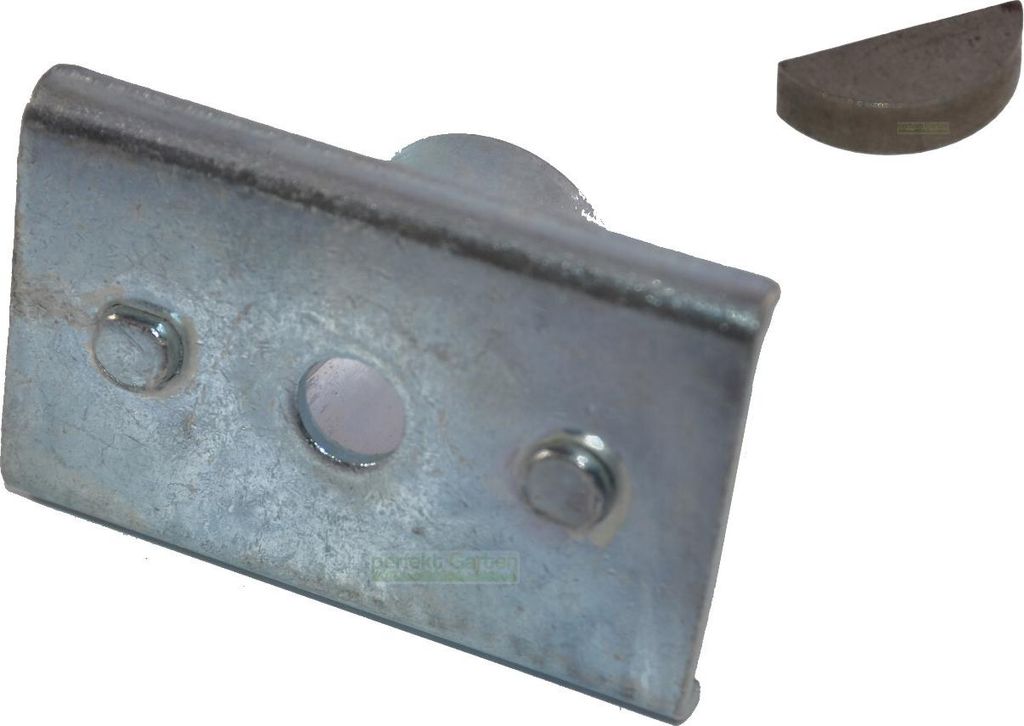 Messerhalter Ø22,2 Messeraufnahme + Keil für Parkside PBRM 41 B2