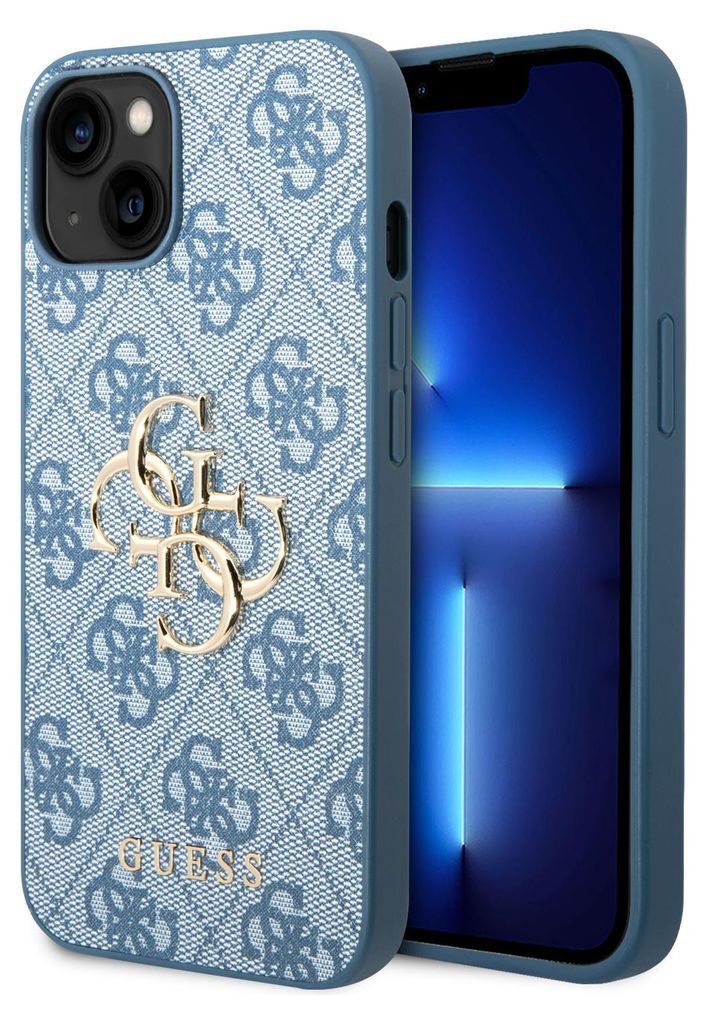 Guess iPhone 15 Plus TPU Hardcase - 4G - Big Metal Logo - Image du produit 