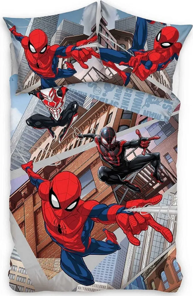 Housse de Lit Spiderman 160x200 : Finies les Couettes qui Glissent Marvel