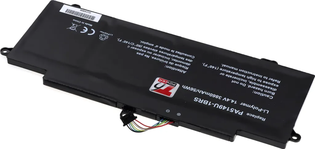 Batteria T6 Power Toshiba Tecra Z40-A Z50-A 3860mAh | Ricambio PA5149U