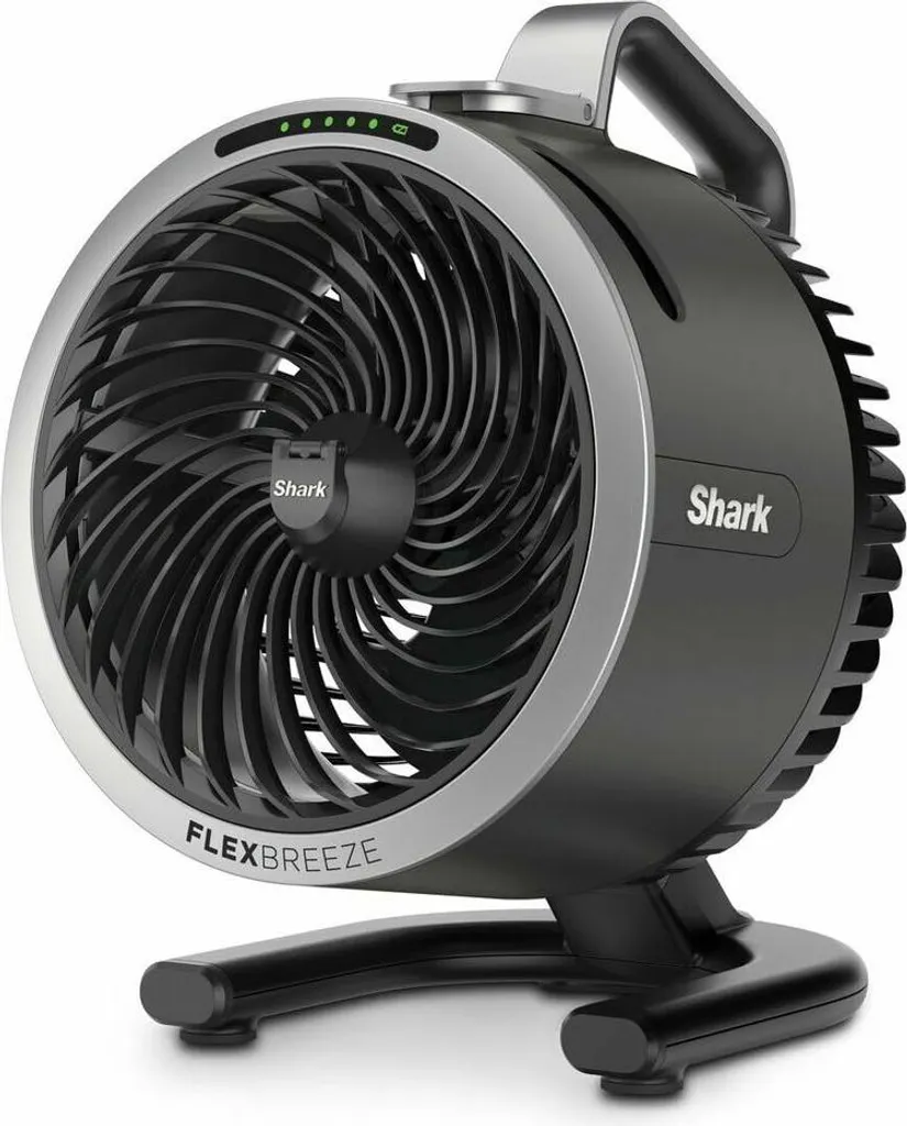 Fini la Chaleur au Travail avec le Ventilateur de Bureau Shark Gris Mat