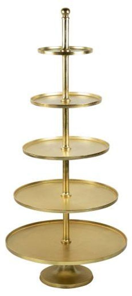 Mars & More etagere rund gold 5-fach 150cm Produktbild 