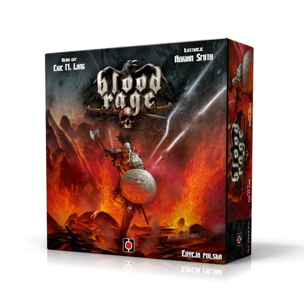 Blood Rage Brettspiel für 2-4 Spieler, Wikinger-Thema, Produktbild 