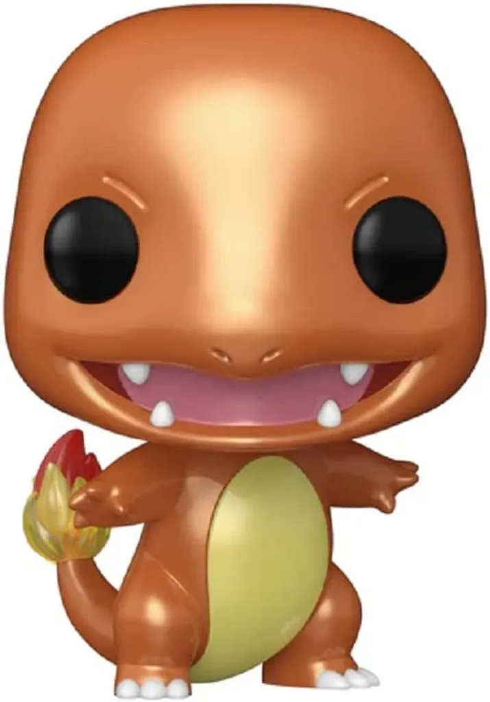 Décoration Gamer Pokémon Figurine Funko POP Charmander 455 Métal