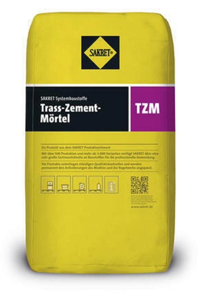 Zaprawa cementowa SAKRET Trass TZM 30 kg Zdjęcie produktu 