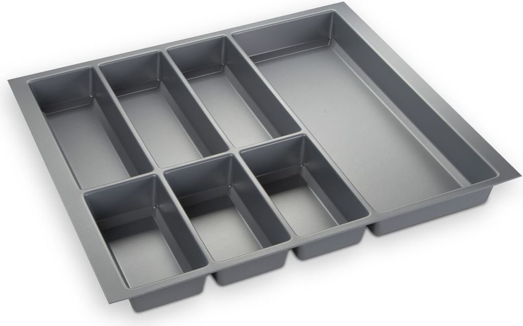 ORGA-BOX IV Universal Besteckeinsatz 473,5 x 526 mm grau für 60 cm Schublade