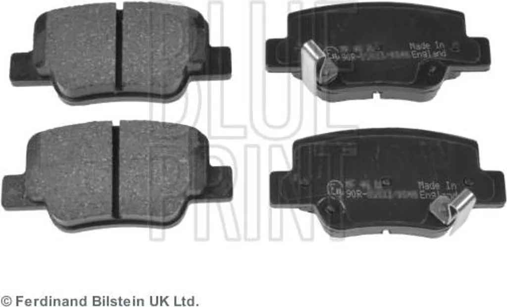 Plaquettes de frein à disque pour Toyota Verso référence ADT342184