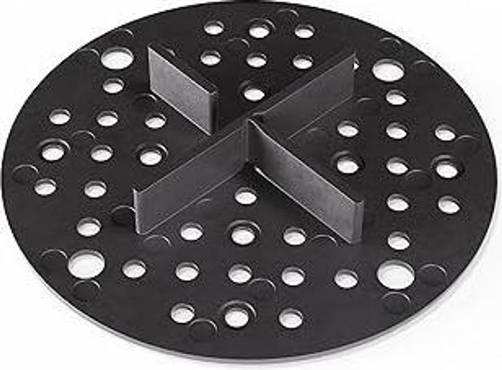 Bauhandel24 Fugenkreuze 3mm für Terrassenplatten Plattenlager Auflage Pads mit Teller Außenbereich Kiesbettlager Splittbettlager Schwarz