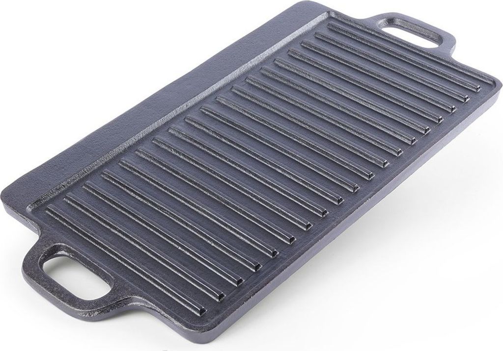 Orion | Pfanne - Grillplatte Gusseisen - 45,5x23 cm - Produktbild 