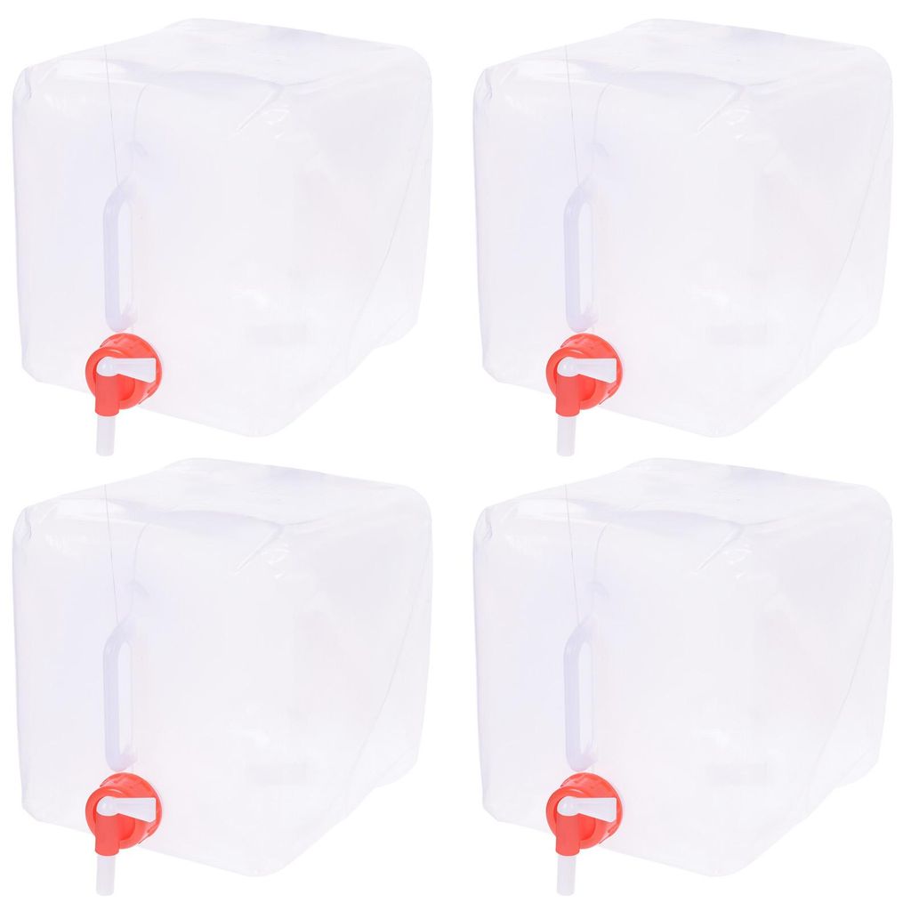 4er Set Wasserkanister 10 Liter Faltbar Lebensmittelecht Produktbild 