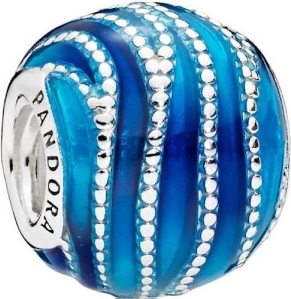 Pandora Blauwe Golfhanger, artikelnummer 797012ENMX Productafbeelding 