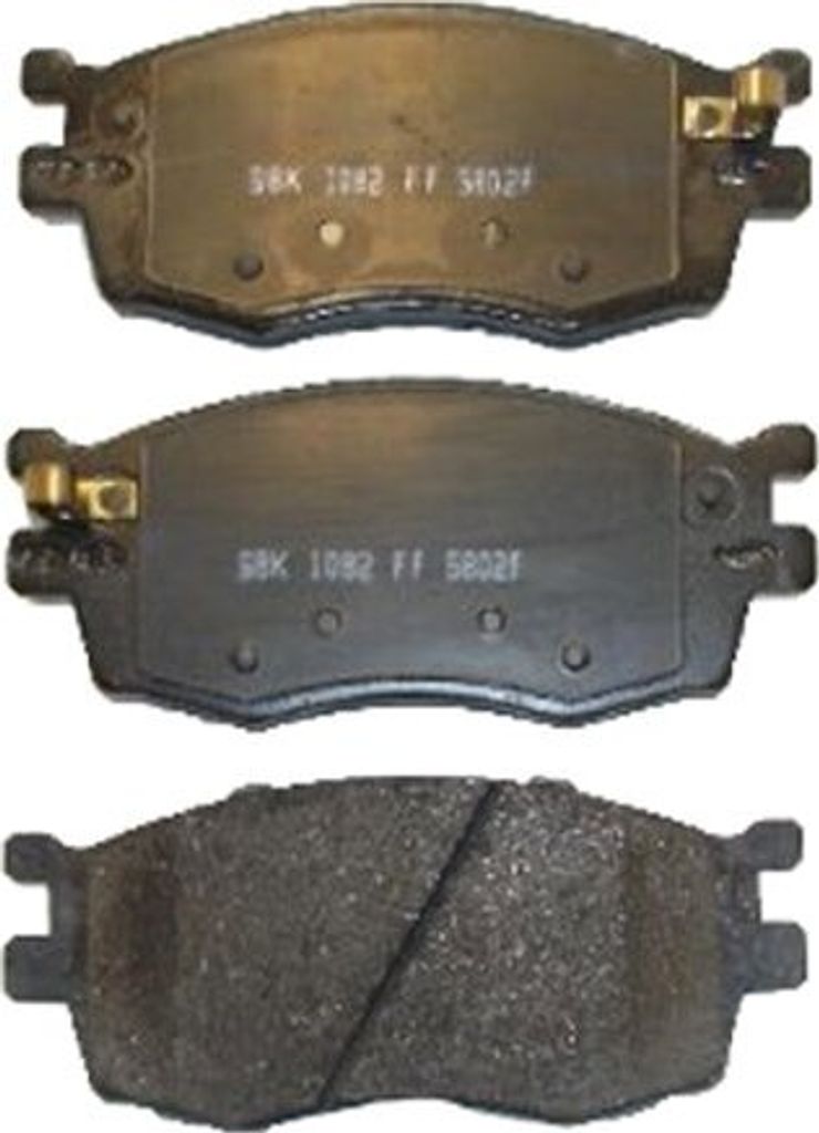 Japanparts PA-K12AF Bremsbelagsatz, Scheibenbremse - (4-teilig)