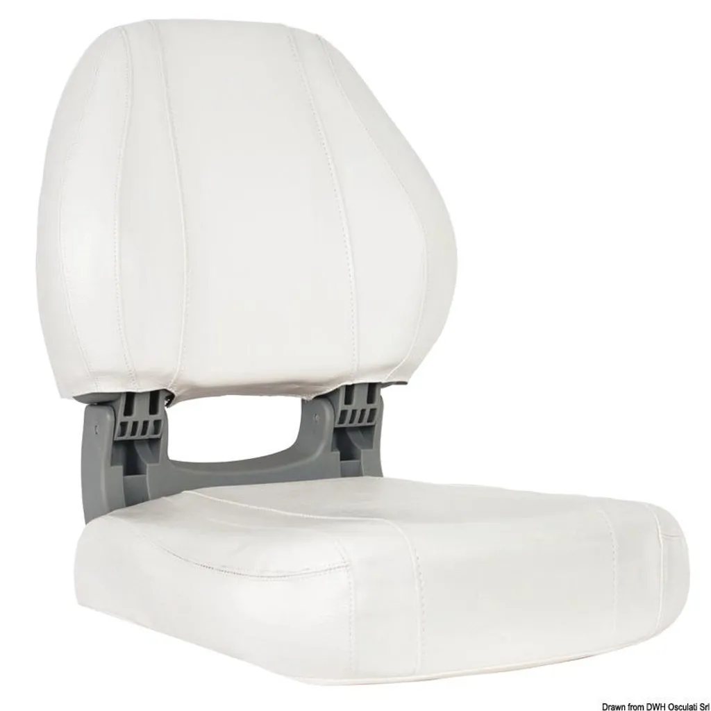 Chaise anatomique Scirocco blanc - Siège ultra confortable et ergonomique