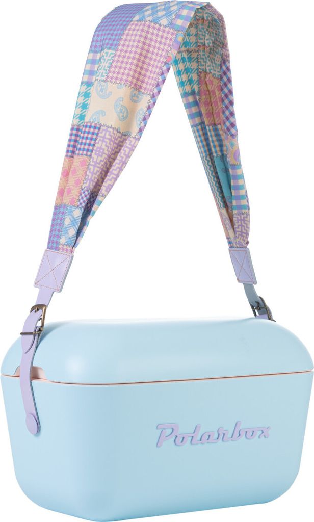 Polarbox Prinkstyle Strap Patchwork Lilac 91cm