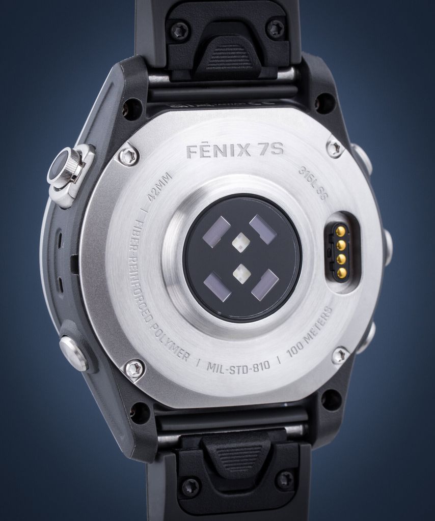 Garmin Fenix 7S Srebrny/Grafitowy Zdjęcie produktu 15