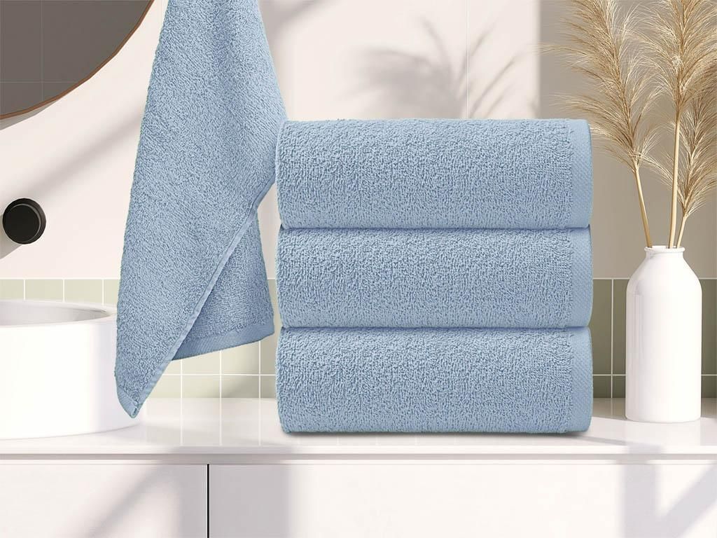 Ręcznik dziecięcy Bella niebieski 30x50 cm, 100% bawełna Zdjęcie produktu 