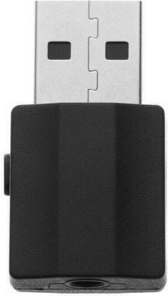 Audio Sender Empfänger Bluetooth 5.0 USB Dongle Stereo Adapter für TV PC Auto schwarz