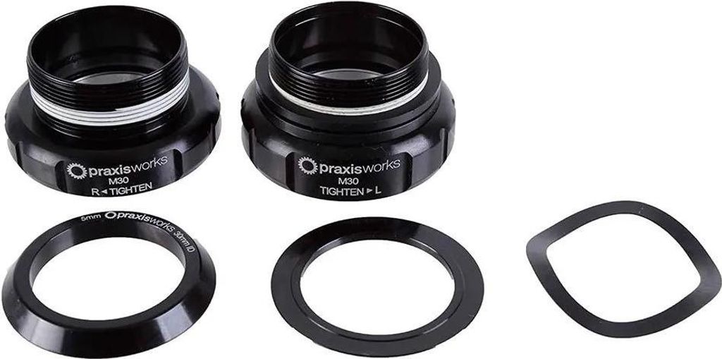 Praxis M30 Bsa Threaded Lagerschalen Schwarz 68/73 mm Produktbild 