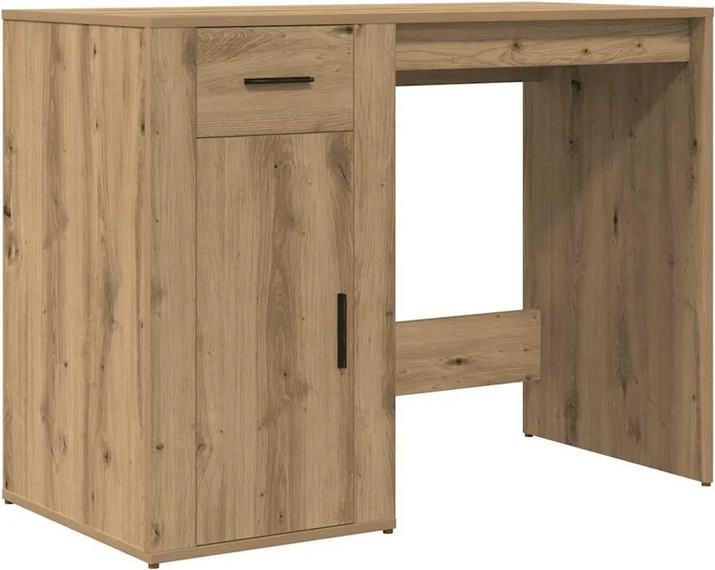 Scrivania Rovere Artisan 100x49x75 cm vidaXL | Mobile Studio Moderno