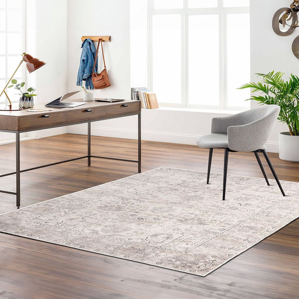 Conceptum Hypnose, Kece-Fr09, Teppich, Beige, 100 % POLYESTER, 60 x 100 cm