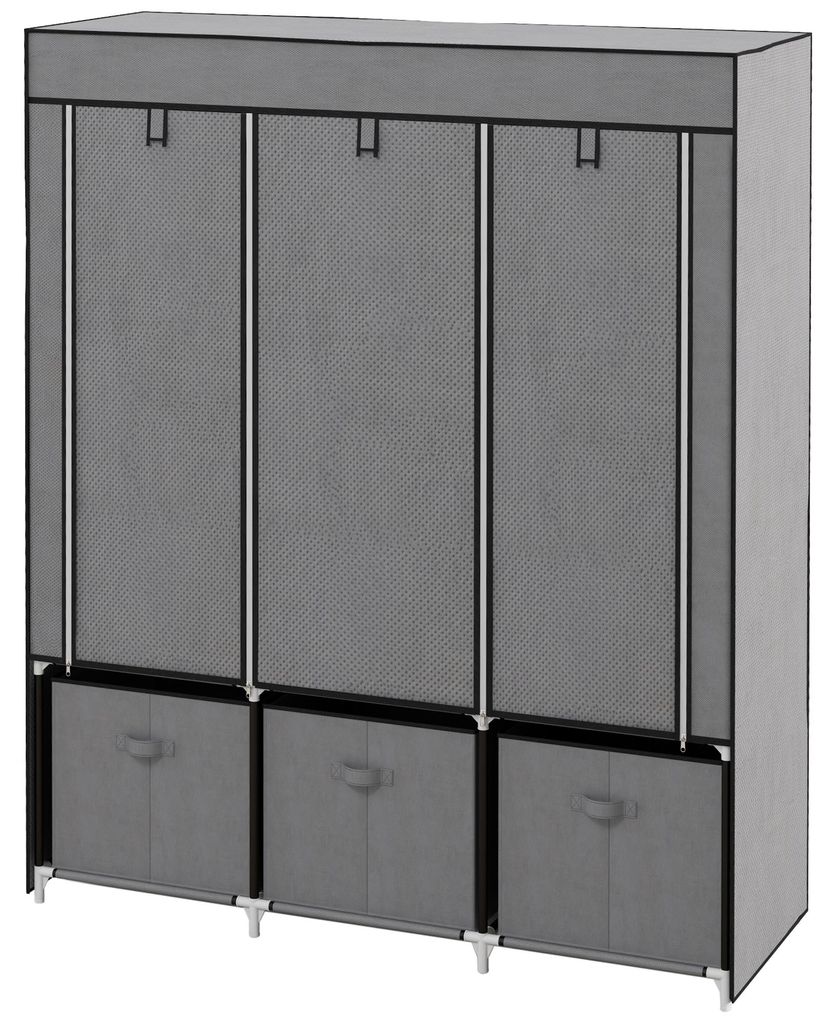 HOMCOM Stoffschrank, Faltschrank mit Reißverschluss, Produktbild 