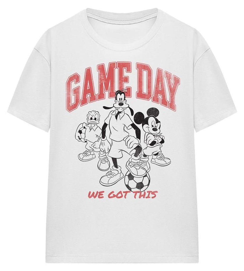 Disney - "Friends Game Day" T-Shirt für Damen TV34680 (XL) (Weiß)