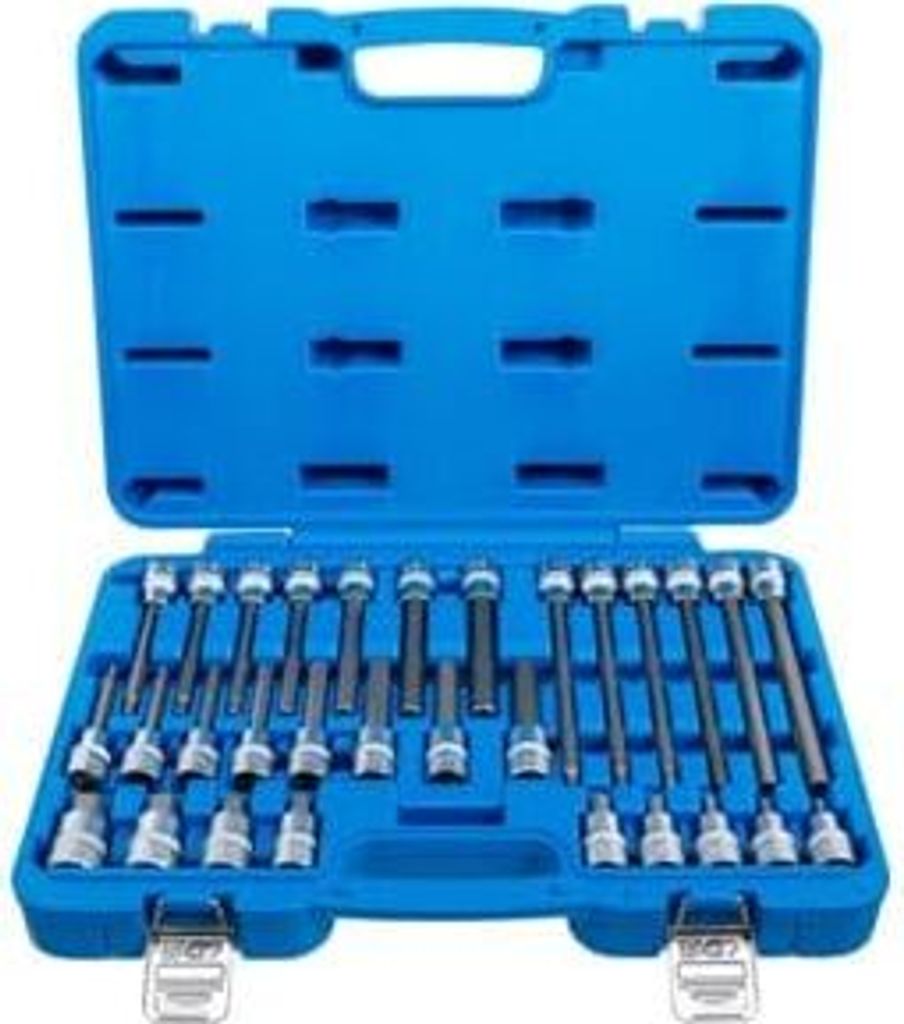 BGS 5182 | Bit-Einsatz-Satz | 32-tlg. | 12,5 mm (1/2) | T-Profil (für Torx) | CV-Stahl
