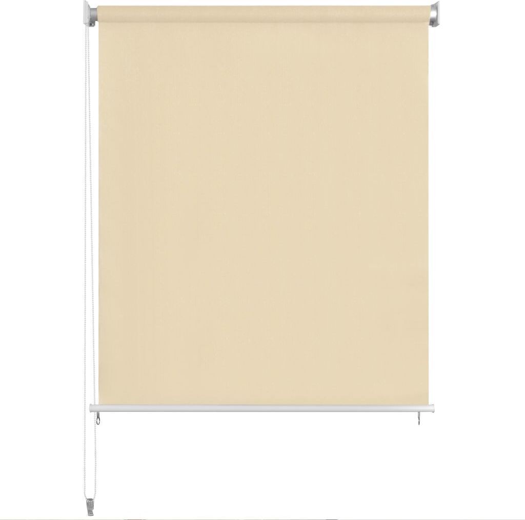 Tenda a rullo esterna 350 x 140 cm bianco crema Immagine del prodotto 