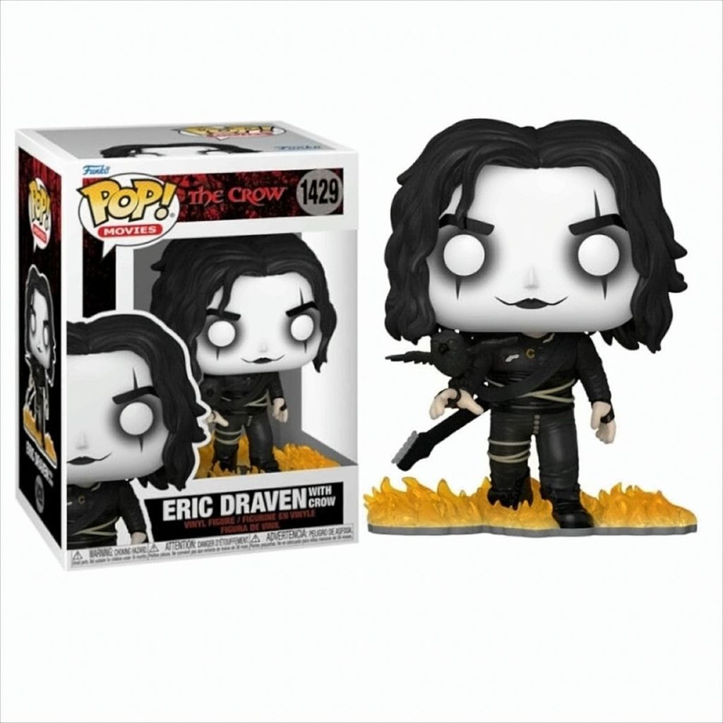 FUNKO POP ! - Movie - The Crow Eric Draven with Crow #1429 Image du produit 