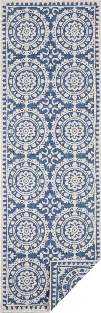 Aménager une Terrasse Moderne avec le Grand Tapis Bleu Twin Supreme