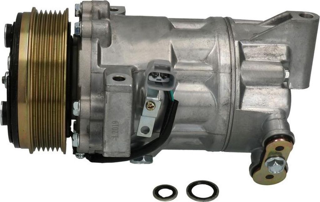 Klimakompressor 12 V Ø 110 mm BOSCH IAM-Expertise passend für u.a. FIAT DOBLO