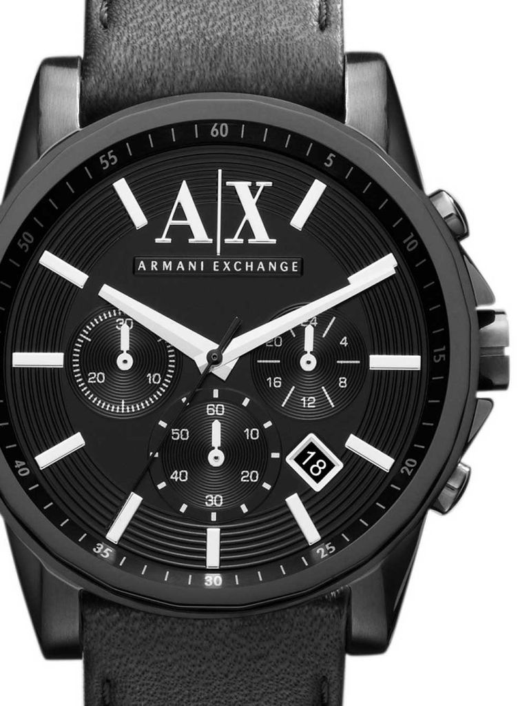 Pánské hodinky ARMANI EXCHANGE AX2098 v černé barvě, módní Obrázek produktu 