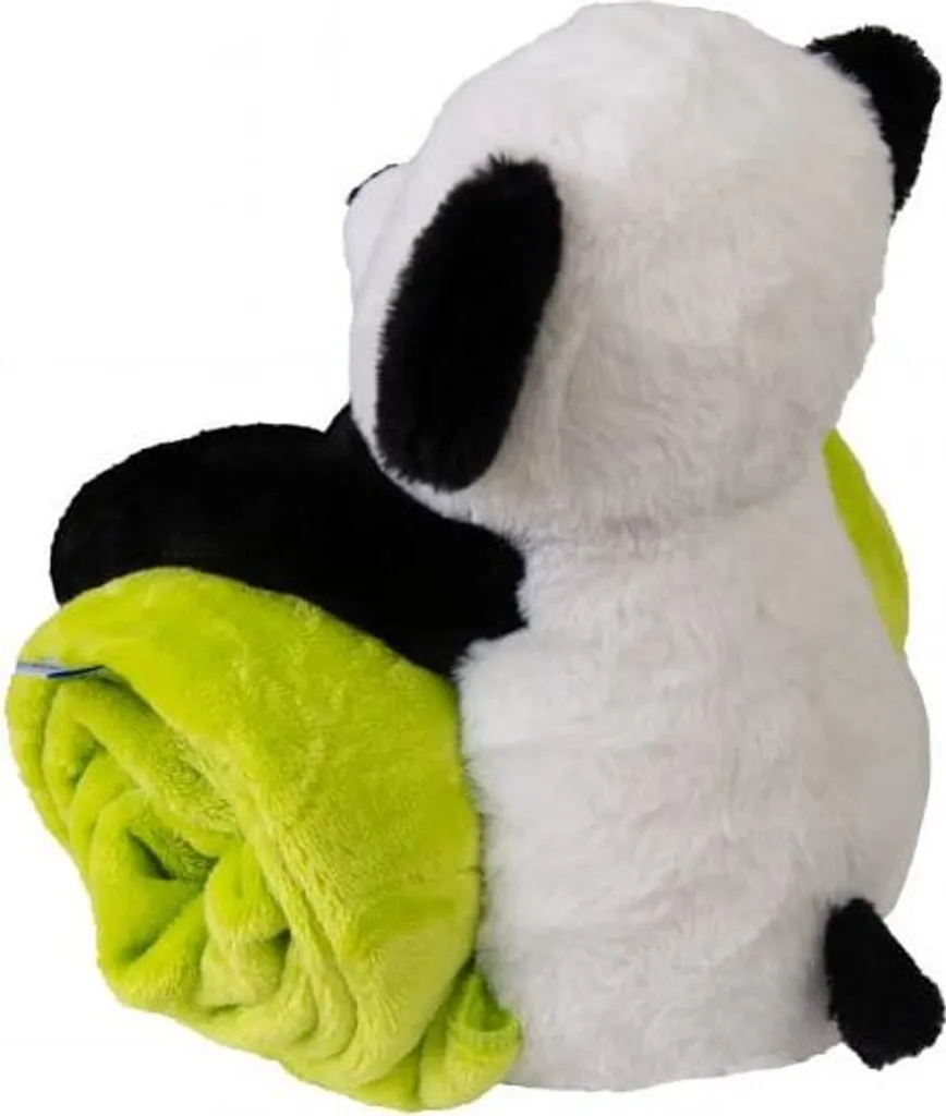 Morbida Coperta CAROL Panda 85x100 - Regalo Neonato Elegante e Soffice - 3