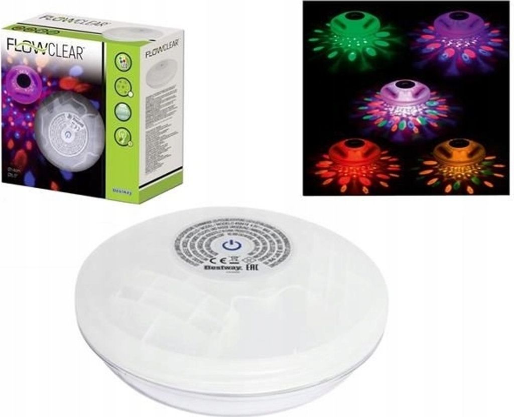 Bestway plovoucí LED osvětlení bazénu; 58419 Obrázek produktu 