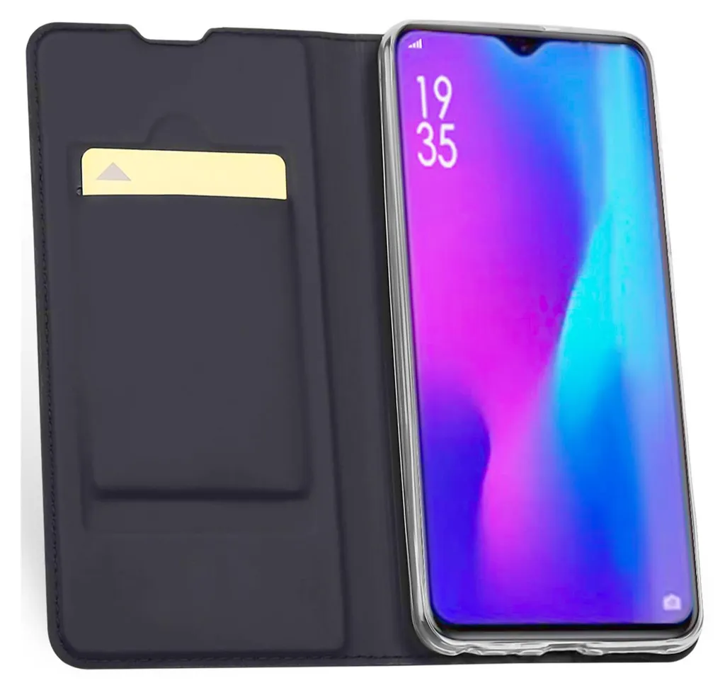 Custodia Portafoglio Con Cover Magnetica Per Huawei P30 Lite: Disegno Volpe, Marrone - Con Slot Carte E Supporto