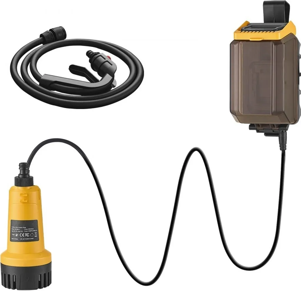 Pompe submersible Dewalt 20V MAX compacte avec moteur haute pression - 9