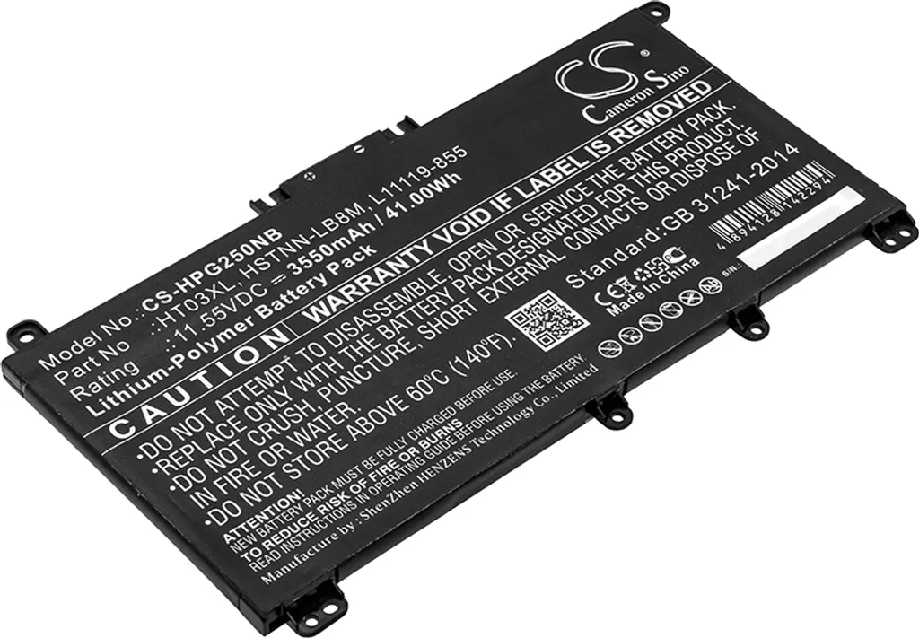 Batterie HP 14-CE1008TX 14-CF0012DX : Finissez-en avec les pannes