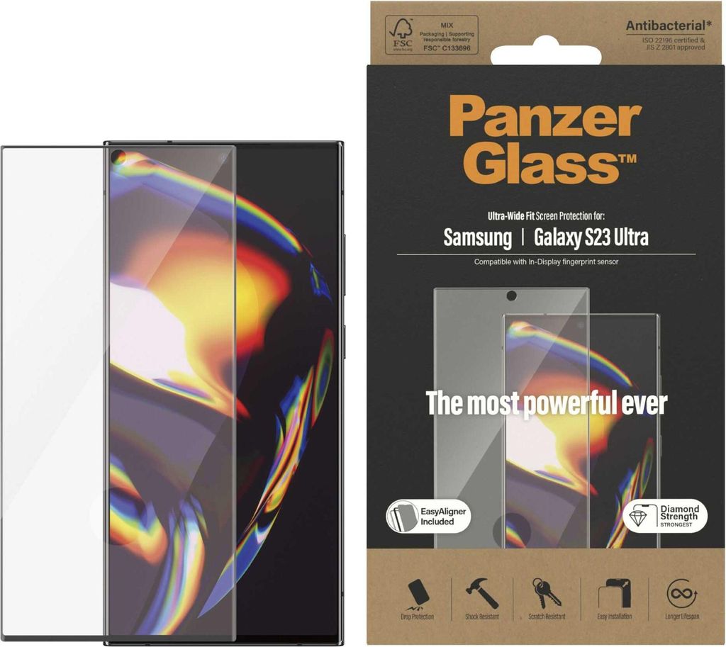 PanzerGlass ® Screen Protector Samsung Galaxy S23 Ultra | Obrázok produktu 